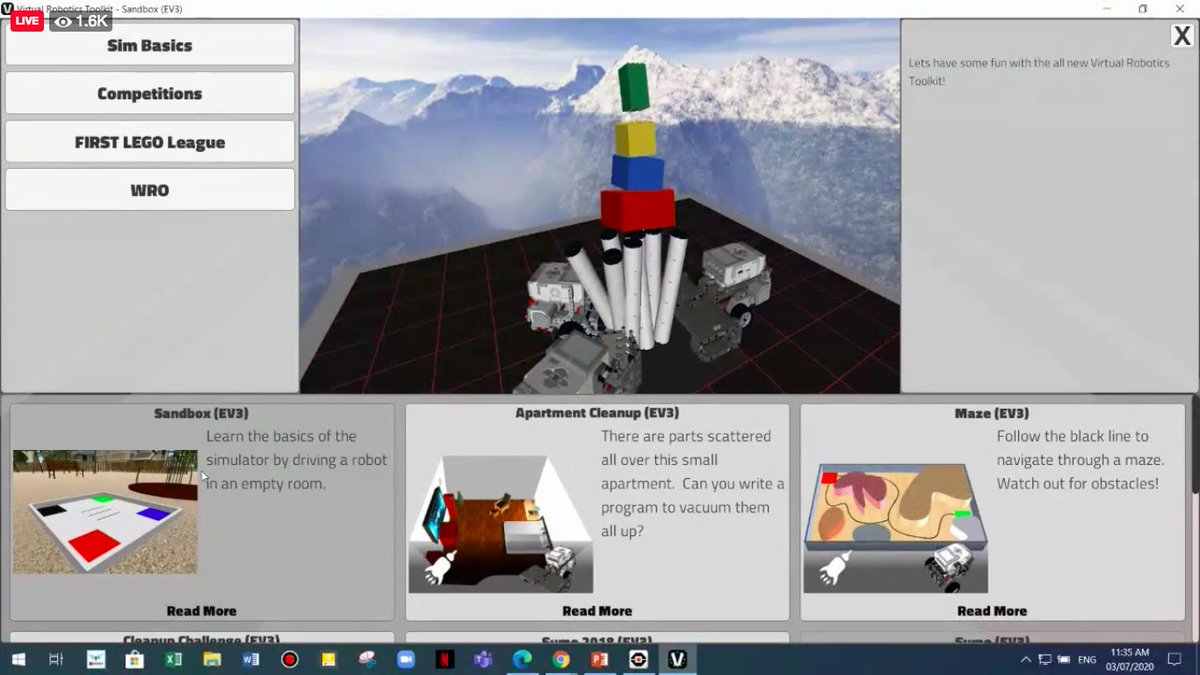 mvloria's tweet image. #Robotics will continue @ILoveCISM , face to face or not. #virtualroboticstoolkit #ilovemyjob