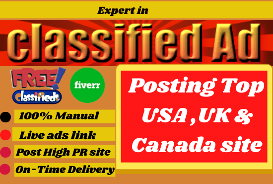 Tannisha18's tweet photo. I will do classified ads posting on USA top ranking sites.
https://t.co/JA3TRIzKJj
#classified #classifiedad #facebookpromotion #facebookadvertising #facebookforbusiness #youtubemarketing #facebookads #facebookbusiness #facebookaccount #facebookpage #fiverrseller #fiverrgigs https://t.co/9hXJxzbCAa