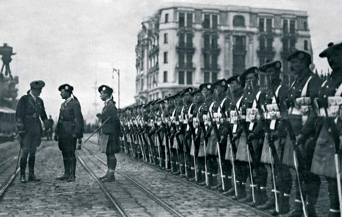 The Armistice of Mudros, signed on the deck of HMS Agamemnon, concluded the Ottoman empire’s involvement in WWI on 30 October 1918. 2 weeks later French & British troops began the occupation of Constantinople. They would remain for 5 years until 4 October 1923.