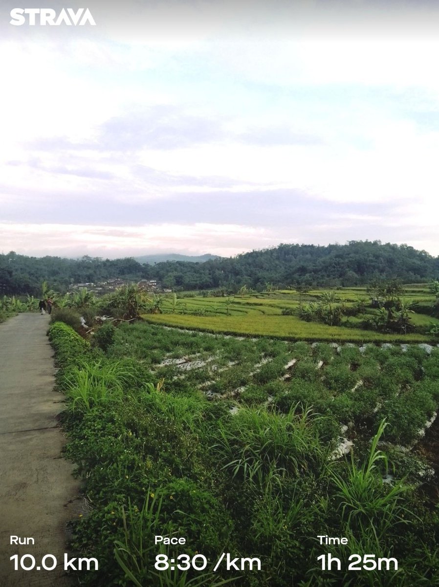 credOLIN's tweet photo. #setoRun Jumat.
Hari ini mau mulai belajar menjaga HR supaya jantung lebih sehat. 😁

@causevirtualrun https://t.co/qFcgDVZQHn