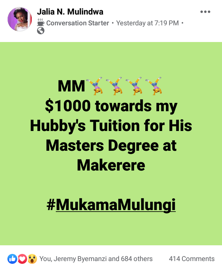 worship_harvest's tweet photo. Testimony Time:
#THTMATT
#ExtraordinaryLevelsOfFaith
#EconomicPowerHouse
#BuliDaily
#MukamaSimukodo https://t.co/ewFjKsCTHS