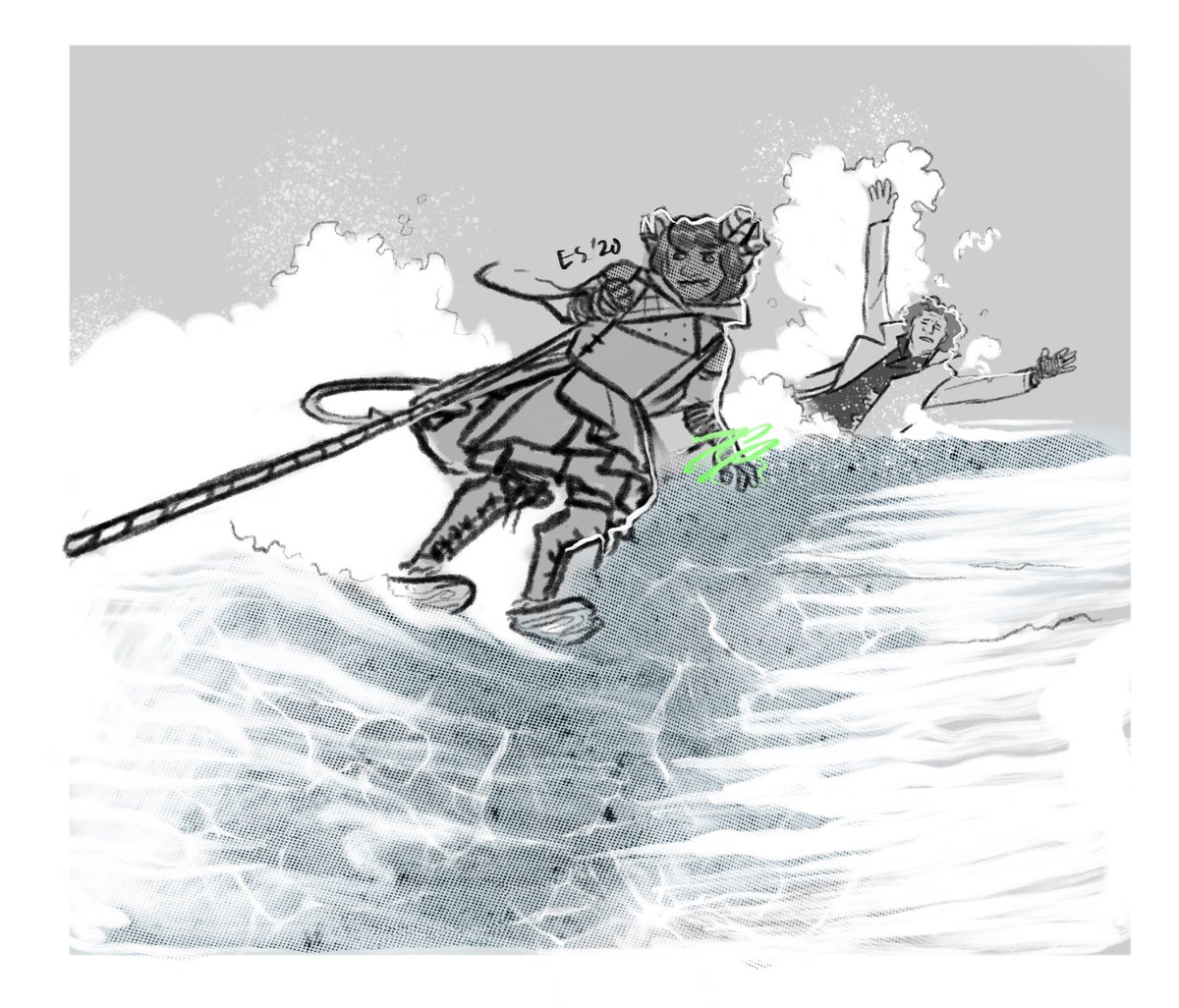 eldritchsmite's tweet photo. This was too sick not to draw!

#CriticalRole #CriticalRoleSpoilers #criticalrolefanart https://t.co/xdMmAjHxT0