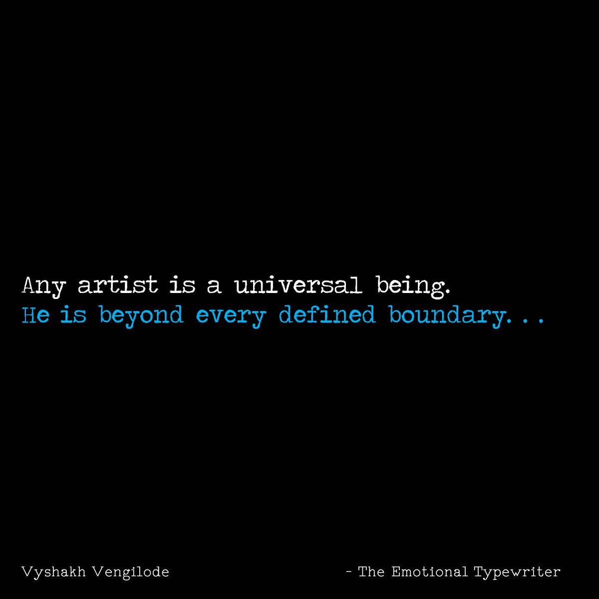 #artist #TET #TheEmotionalTypewriter #boundary #Artistlife #Artistlove