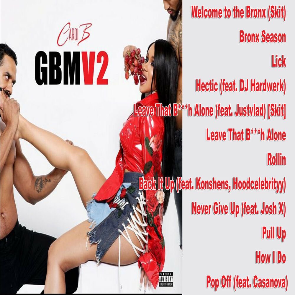 Jan 2017: Cardi B releases her 2nd mixtape “Gangsta Bitch Music: Vol 2