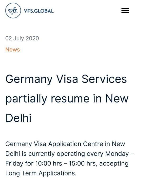 Sakshi_chandna's tweet photo. @vfsglobalcare @VFSGlobal And we find this update but the mails and the calls are still on automated response. How do we get the approved visa stamped? Please help. @GermanyinIndia https://t.co/AcEVPvxPpC