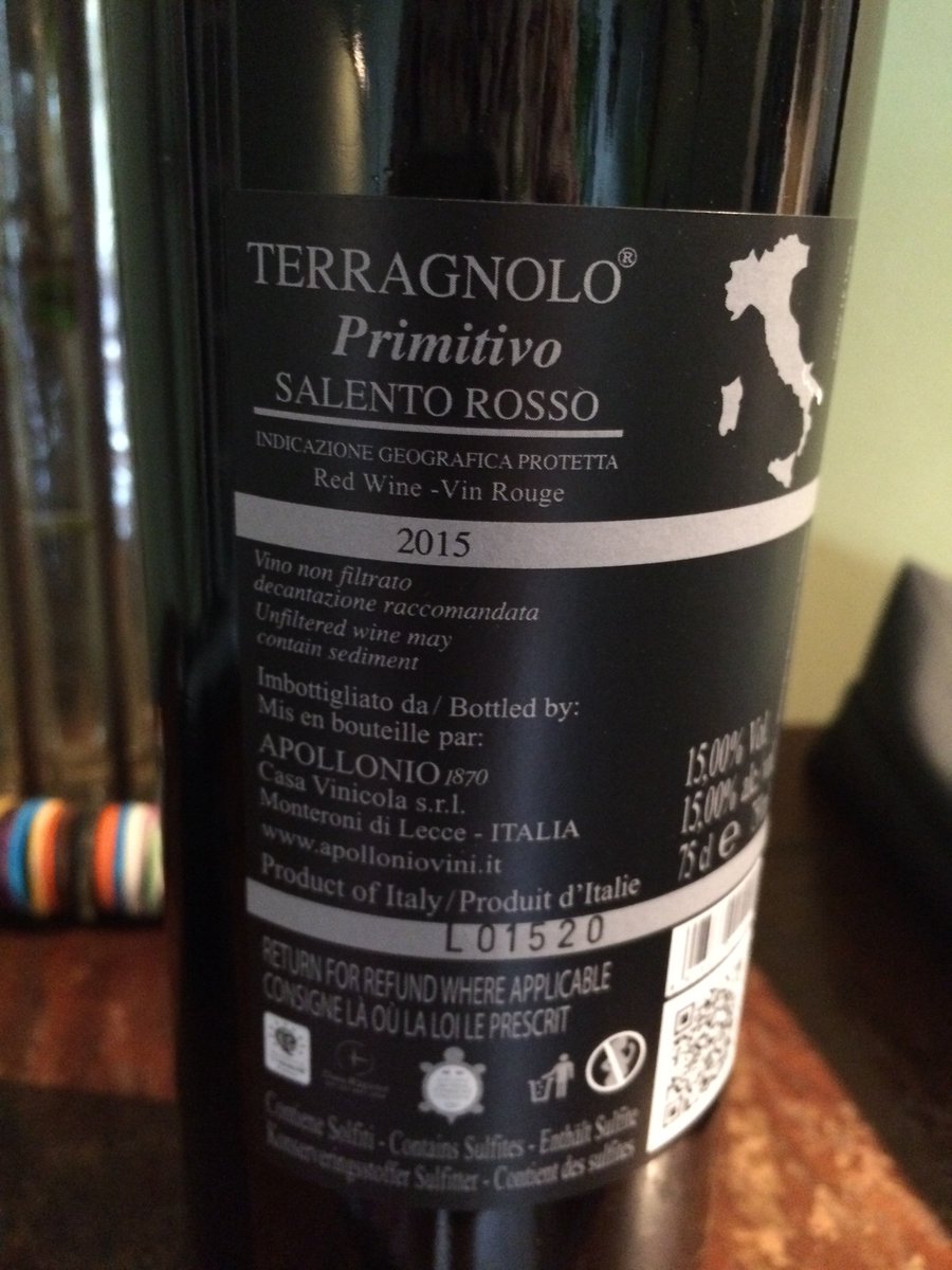 Wonderful #Mediterranean #wine #foodie pairing <a href="/winewankers/">The Wine Wankers 🍾🤛🎉🥂</a> <a href="/CHARLIEWINES/">CHARLIE ARTURAOLA</a> <a href="/winematcher/">Fiona Beckett</a> <a href="/pietrosd/">🍾🍷PIETROVINI🍷🍾</a> From #Puglia Intense fruit but elegant 2015 #Primitivo @apollonio_wine with tasty #Lebanese #Mezze by #Paris  restaurant-liza.com <a href="/TheSavvyChef1/">Savvy Chef Lin</a> <a href="/ricasoli99/">Katarina Andersson - Taste Italy With Me 🍷</a> <a href="/muladhara/">swami Iyer</a> <a href="/winemanboy/">Wine Boy</a>