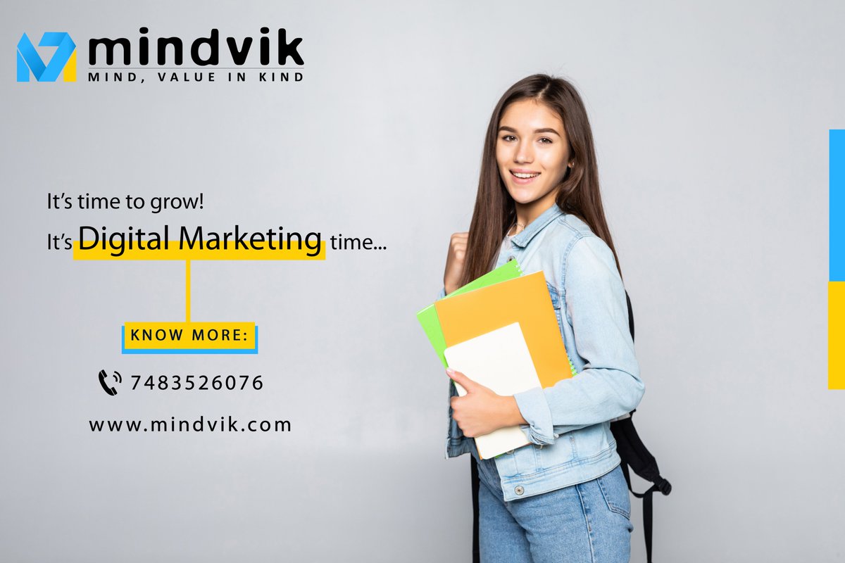mind_vik's tweet photo. โThe best #marketing doesnโt feel like marketing.โ โ Be a Digital Marketing expert with our elite #Digitalmarketingprogram, delivered by #DigitalMarketing experts with up to 9+ years of industry experience.
Know more@ https://t.co/G3qbSZPlNH or Call us Now @ 7483526076 https://t.co/AVQ1Hgju05