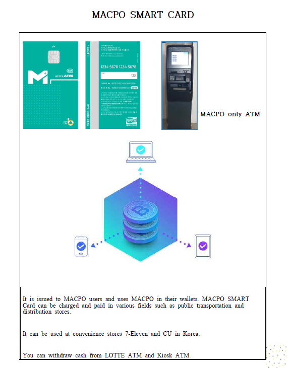 MACPO_Official's tweet photo. Are you preparing for change?
Smart card use cases being prepared by MACPO.
#MACPO #SMART #M_Pay https://t.co/z7NEskxxFj