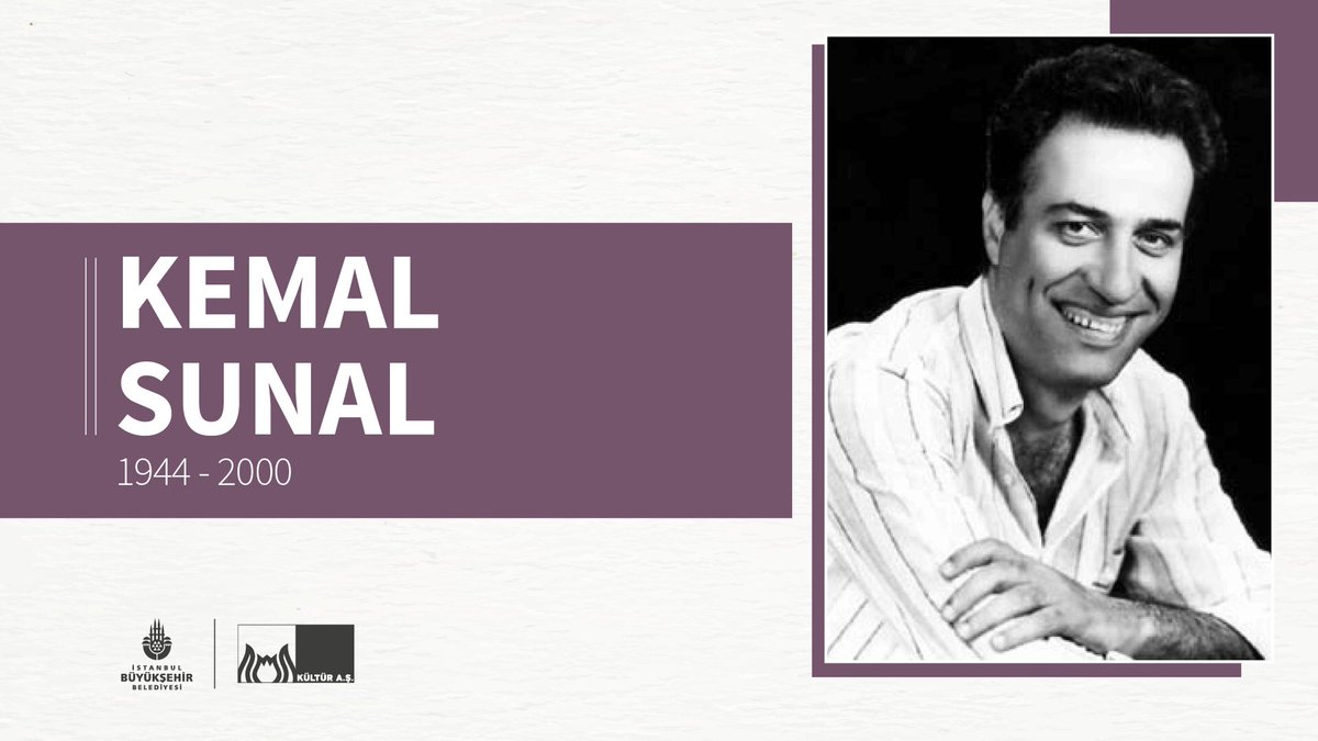 Sanat hayatına tiyatro ile başlayan, sinema perdelerinde canlandırdığı karakterlerle hepimizin sevgisini kazanan, unutulmaz filmleri ve replikleri bugün hâlâ hafızalarımızda olan usta oyuncu Kemal Sunal’ı sevgi ve özlemle anıyoruz. #KemalSunal
