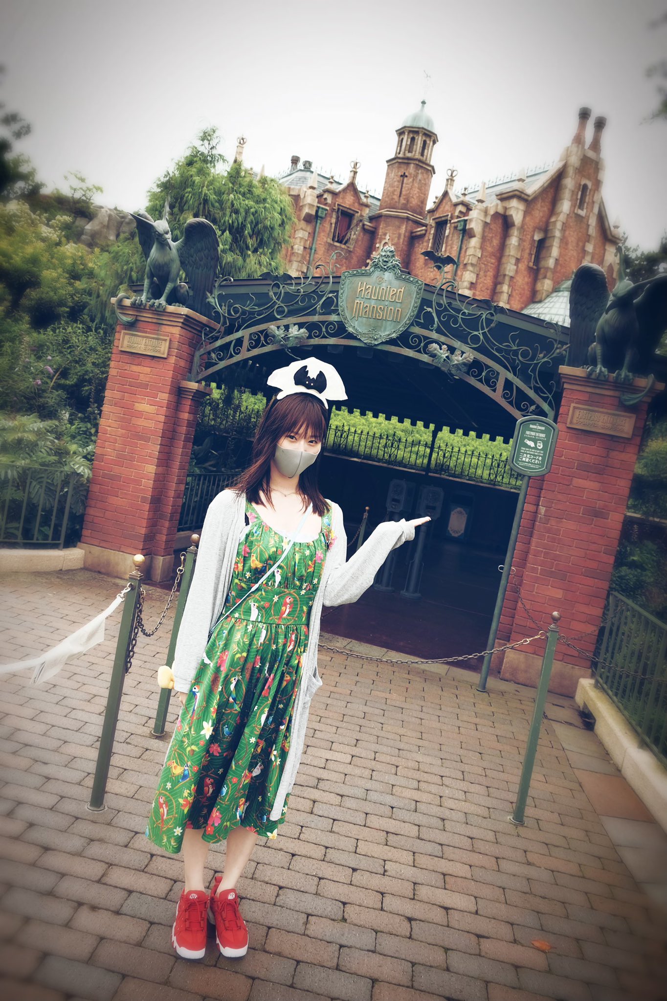 The dress shop ホーンテッドマンションワンピース The dress shop ホーンテッドマンション ワンピース ディズニー