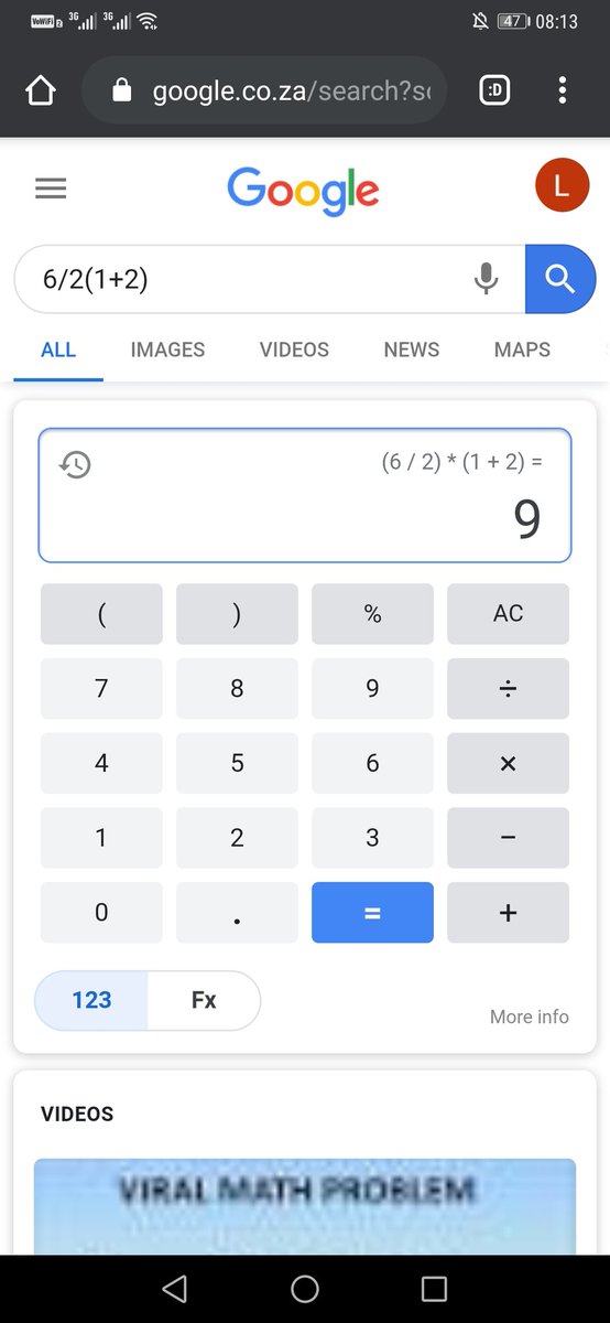 loyd_is's tweet photo. @leratolalove_ @andimasango Google and scientific calculator is also confused, so worried about the 9 gang. https://t.co/M0czjqYCab