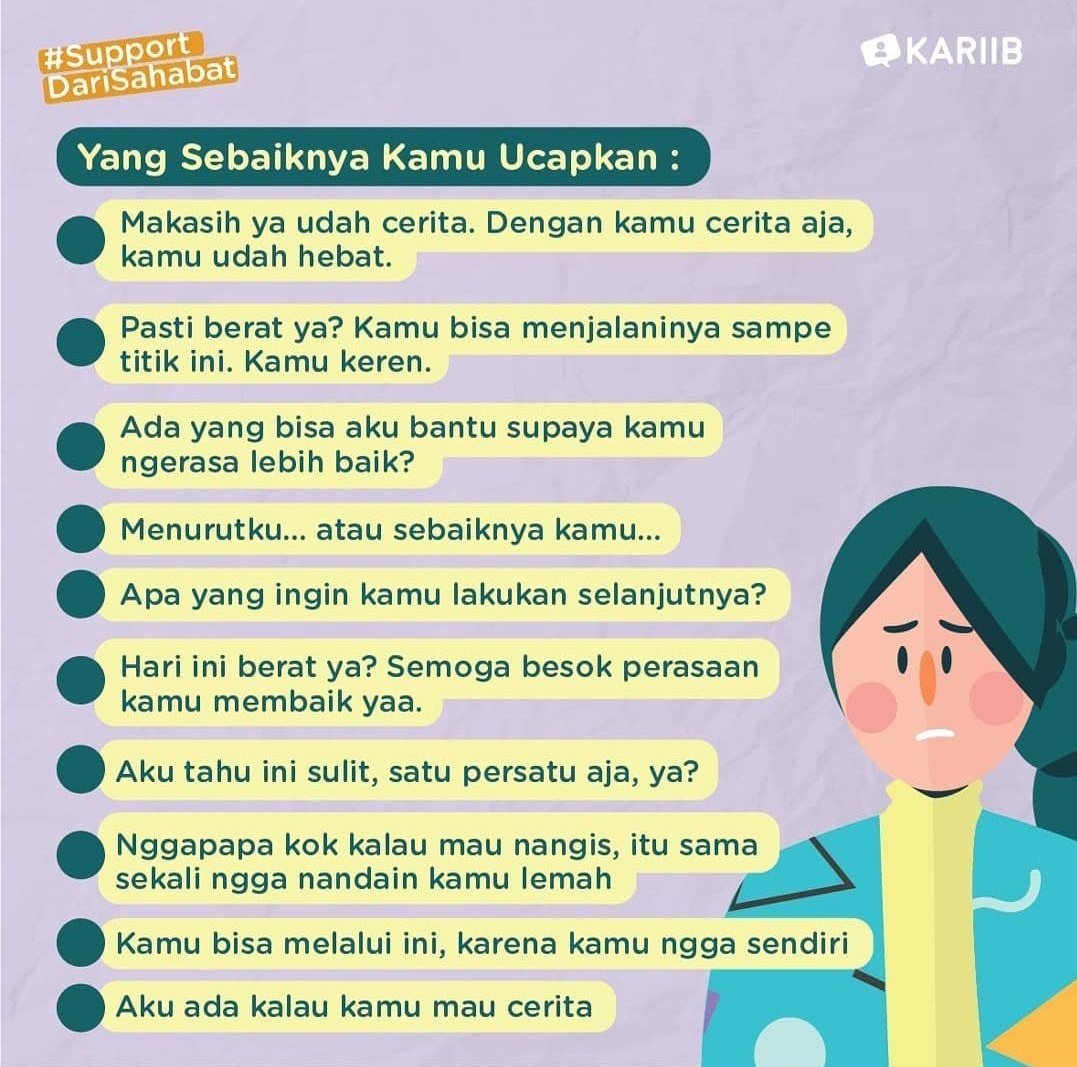 Baca bentar sini biar kamu jadi teman yang jauh lebih hebat lagi