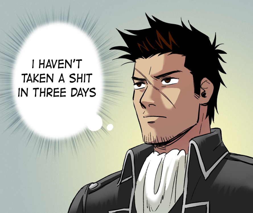 been drawing a lot of gintama but theyre too embarrassing to post, this is somehow the least embarrassing one