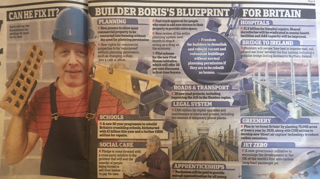 geoffreyMyers1's tweet image. #ProjectSpeed Never mind “ Bob the builder” stand by for “Boris the Builder” #Boriscanfixit