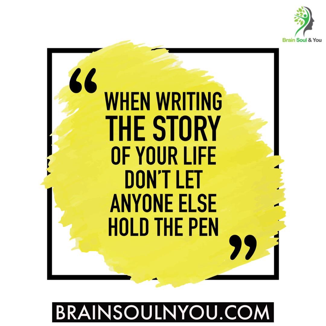 BrainSoulnYou's tweet image. WHEN WRITING THE STORY OF YOUR LIFE DON'T LET ANYONE ELSE HOLD THE PEN.

#ChangingMind #Unity  #subconsciousmind #motivation #inspiration #positivity #transformation #change #success #Trending
#brainsoulnyou
brainsoulnyou.com