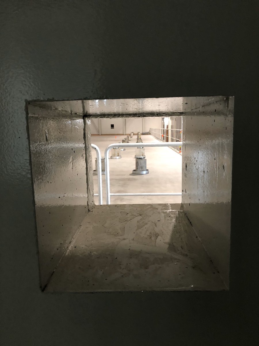 JohnWomersley's tweet photo. Completed cave for the NMX crystallography instrument at @essneutron https://t.co/eD7NumPNgv