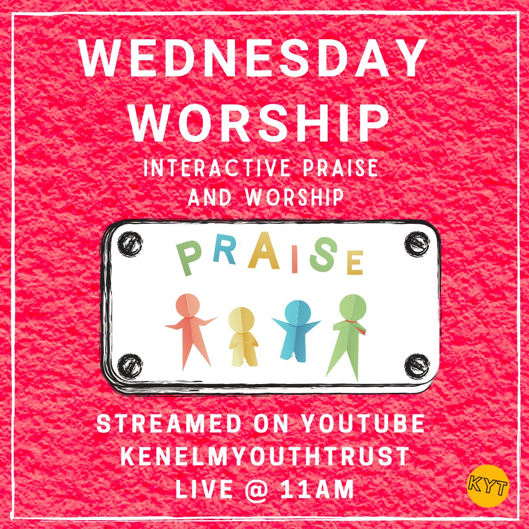 So we may have said goodbye to our KYT mission team for this year but guess what...they have left us with two more weeks worth of Wednesday Worship! Join the team in the Castle for interactive praise and worship at 11am on KYT youtube #worshipwednesdays youtu.be/gD43np50sVY