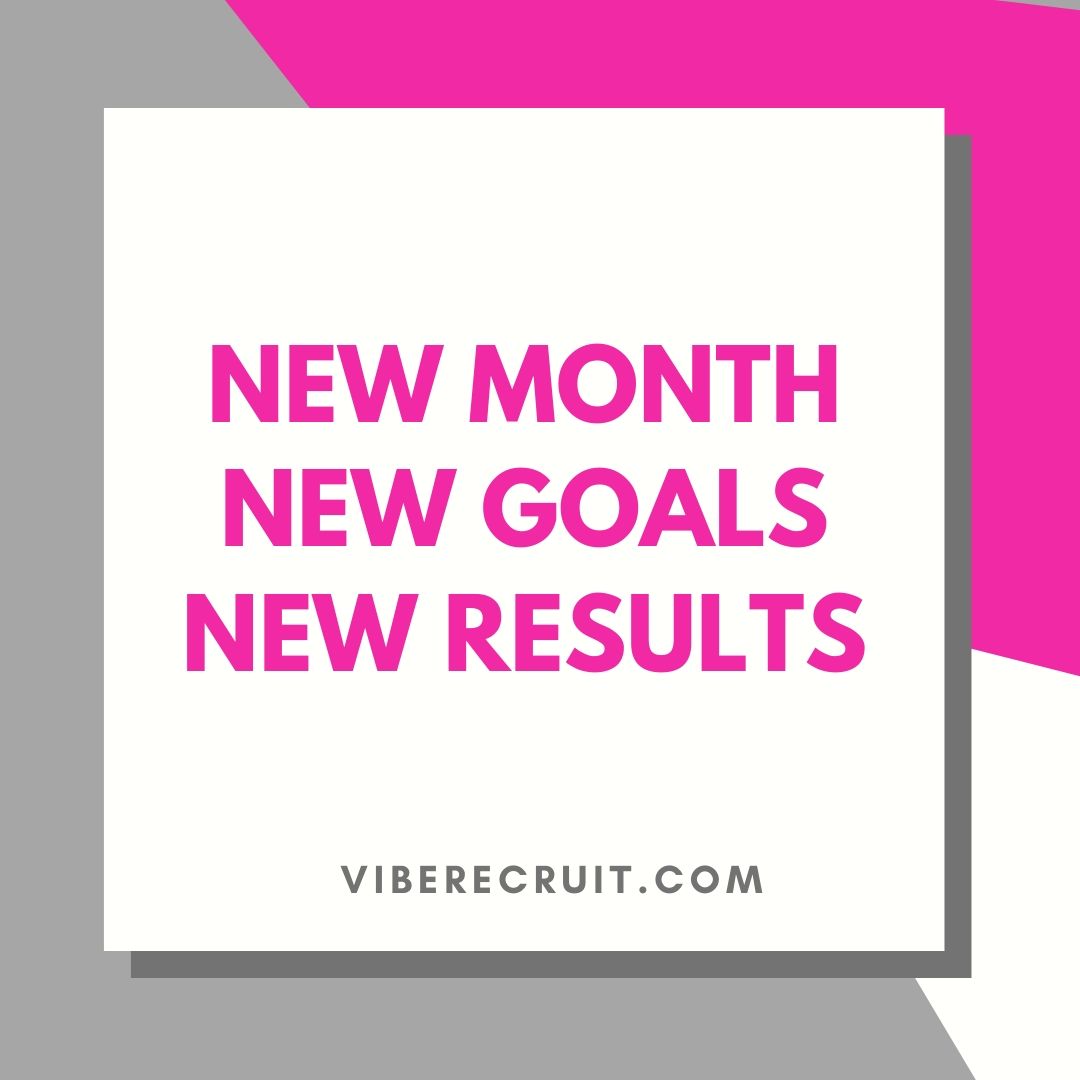 #July is here and team Vibe are feeling motivated for the month ahead!

What goals will you be setting yourself? 

We are here to help you reach your career goals so get in touch with our team today! ow.ly/b5ak50AlWNj

#NewMonth #NewGoals