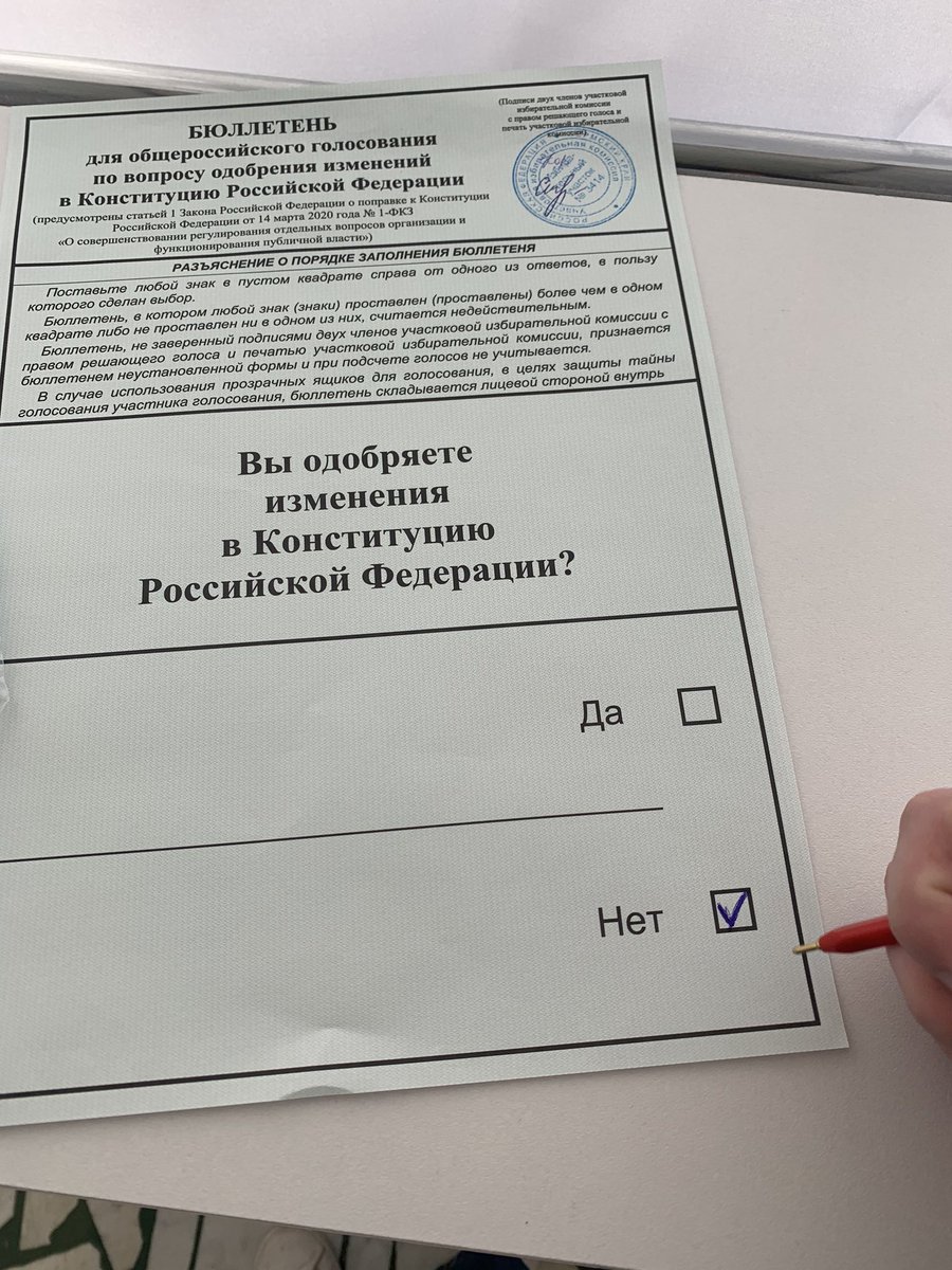 ZeroDI's tweet image. ГолоСовать я хотел в эту вашу изменённую конституцию.