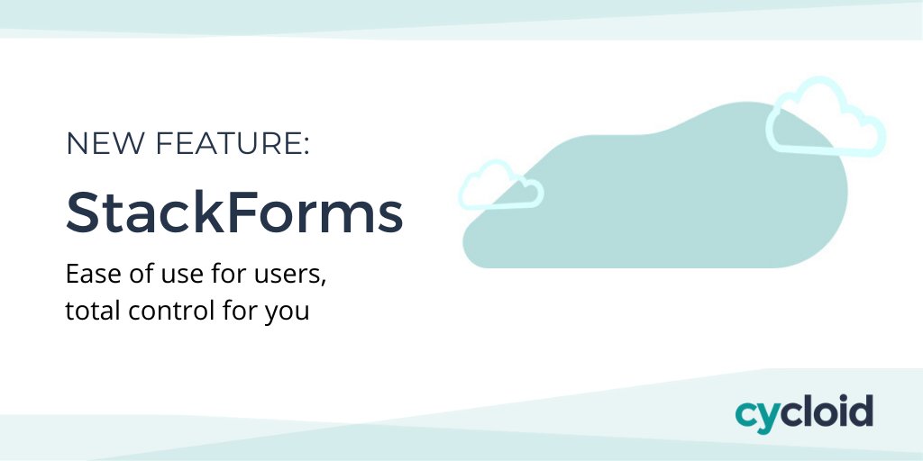 cycloid_io's tweet image. New feature: StackForms! DevOps get governance, users get autonomy - it's the perfect environment-creation combo. See how it works here: hubs.ly/H0s1c3D0 #DevOpsFramework #NewFeature #enterpriseDevOps #StackForms
