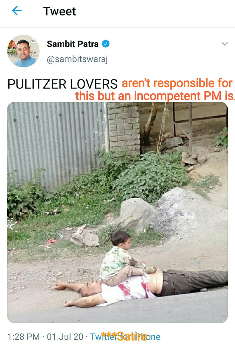 yippeekiyay_dk's tweet photo. @sambitswaraj Fixed it with reality https://t.co/QpbMi5KgdH