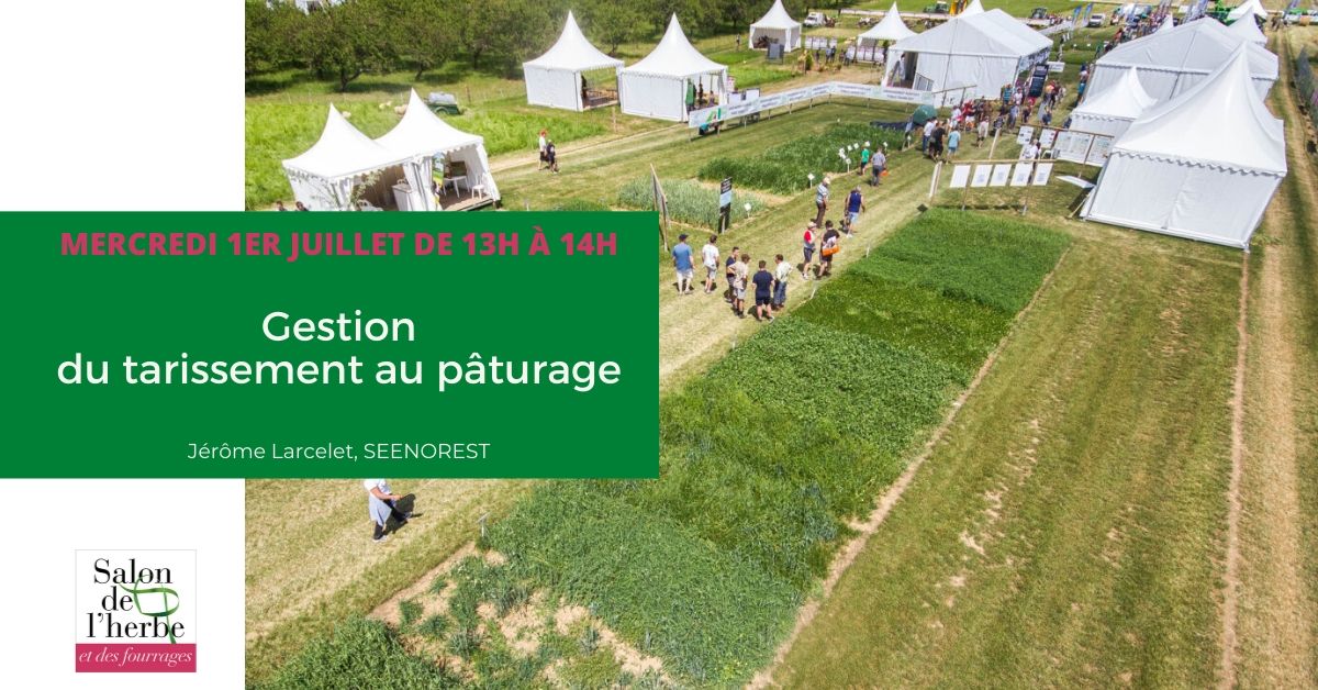 [WEBINAR] 
Le Salon de l'herbe 2020 a été annulé, mais tout était prêt pour vous accueillir, notamment les conférences de l'Espace Conseils, que nous vous proposons, aujourd'hui en visio-conférences. 💻

Pour assister à ce webinar cliquez ici 👉bit.ly/webinarSH4