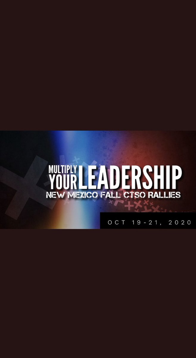 NMFCCLAVPPR's tweet photo. Mark your calendars now and get ready to Multiply Your Leadership with our NMCTSO Fall Rallies! More information coming soon! #IAMNMCTSO @fccla_NewMexico https://t.co/lASRvIdmBG