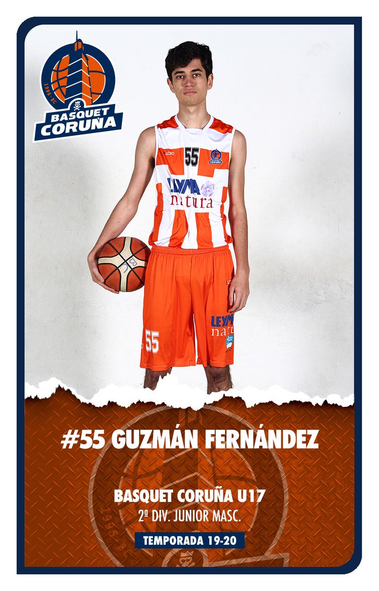 basquetcoruna's tweet photo. Hoy está de cumpleaños nuestro jugador Guzmán Fernández y cumple 18 años. Muchas felicidades!

#SentimientoNaranja https://t.co/dx5Yhdc5kO