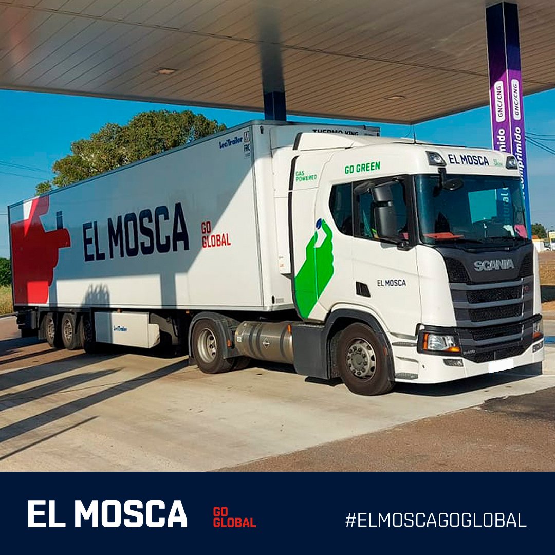 transp_elmosca's tweet photo. Jonas Boxer realiza sus rutas con uno de los vehículos de #TransportesElMosca de #GNC (Gas Natural Comprimido) al mismo tiempo que cuida el #MedioAmbiente. 🚛♻ Esta vez ha aprovechado una parada para repostar y enviarnos esta imagen, ¡muchas gracias!
#ElMoscaGoGlobal 🌐 #ECO https://t.co/7dpPY18zBN