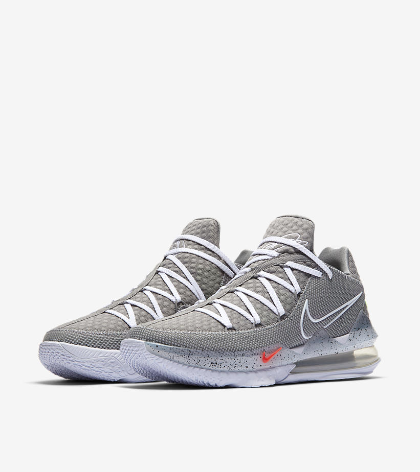 lebron 17 low particle grey