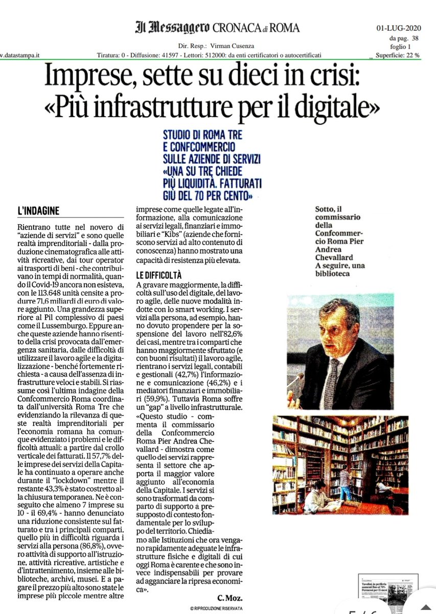 Confcommercio Roma tweet media
