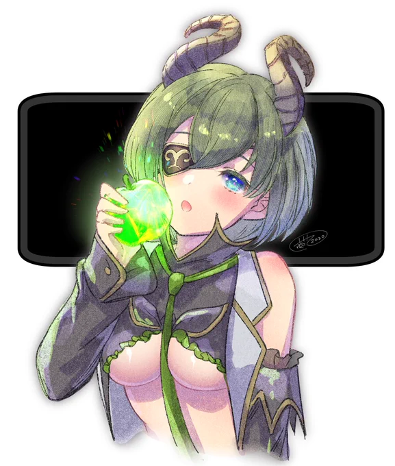 ミドリなリンゴ?? #ミコのえほん 