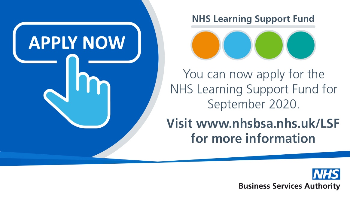 Nhs Learning Support Fund Your New Nhs Lsf Application System Is Now Live You Can Register An Account And Make Your Application For Funding T Co Oirhhyxwqx T Co Vnlo9b0vzk