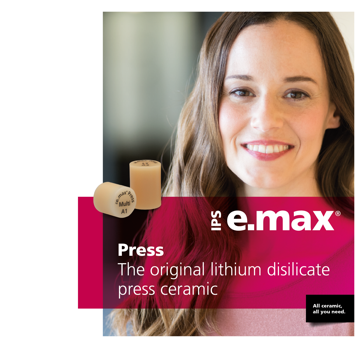 WrightsDental's tweet photo. IPS e.max® Press is the original premium lithium disilicate glass-ceramic (LS2) for the press technique by Ivoclar Vivadent. It combines accuracy of fit with excellent function and outstanding aesthetics as well as high strength. https://t.co/fGJGo3Y9uR #dentistry #ipsemax https://t.co/jaRrmMAqV6