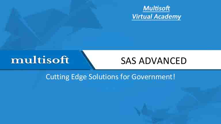 MVA_Corporate's tweet image. Big Savings: Special offer Get FLAT 15% Instant Discount * Get Details! @ bit.ly/2ZqXac3 Why are the #SAS® Certified Professionals High in Demand? #MultisoftVirtualAcademy provides #SASadvanced #online #course #PMDoCBIEnquieryForSSR
