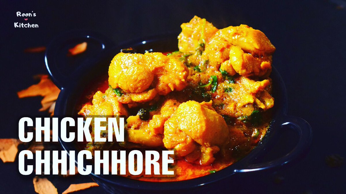 RoonsKitchen's tweet image. A new unique recipe live on YouTube 👇🏻 
youtu.be/q960WIUgvpQ

#RoonsKitchen #chickenChhichhore #chickenmasala