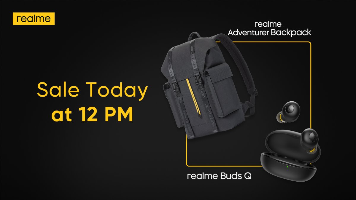 realme backpack flipkart