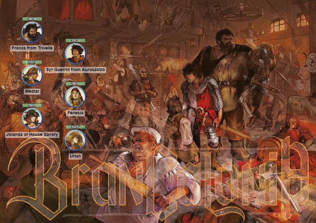 Dave_Maldo's tweet photo. Got @Acheron_Books' Brancalonia Quickstart for #DnD all set up in @roll20app; time to grab some players and set up some socially-distanced test games: "Alla pugna!" 🇮🇹 https://t.co/egj2VgbAGR