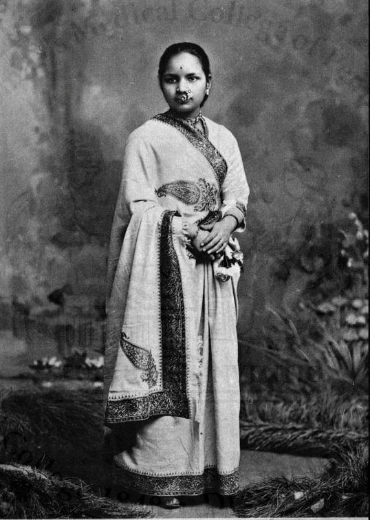 Anandibai Gopalrao Joshi (31 March 1865 – 26 February 1887) was the first Indian female physician.[1][2][3][4] She was the first woman from the erstwhile Bombay presidency of India to study and graduate with a two-year degree in western medicine in the United States.