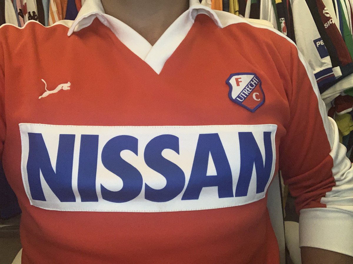 Today it’s the 50th birthday of the club I am supporting: FC Utrecht. So I will wear the 1983-1984 homeshirt. #footballshirt #footballshirts #homeshirt #homeshirts #ShirtOfTheDay #ShowOffYourShirt #GetYourKitOn #kitsoutchallenge #footballshirtfriday #kitsathome