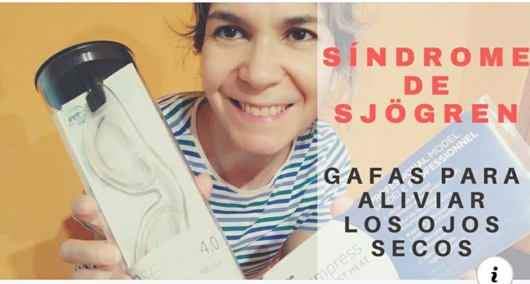 DeSjogren's tweet photo. Ya tenemos nuevo video! Gafas para aliviar los ojos secos. Ver Vídeo>>>>https://t.co/GX8NINAqwZ.  #ojossecos @infoblefcareco1 #sindromedesjogren #xeroftalmia #autoinmune #enfermedadautoinmune https://t.co/Y9EDJI4CWJ https://t.co/3q0tszdqyQ