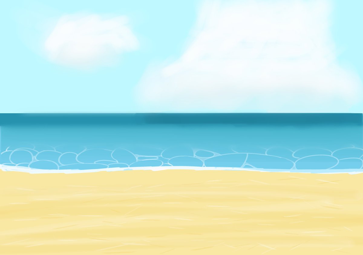 ヌカカ イラスト描くぜ イラスト好きな人と繋がりたい イラスト 背景絵描きさんと繋がりたい 砂浜 昼休みを使って海の 背景を進めたはいいものの 何か足りない感じが 太陽か 生き物か 水着を着た美女か 全部付け足す予定 ヌカカ イラスト描くぜ イラスト好きな人と繋がりたい イラスト 背景絵描きさんと繋がりたい 砂浜 昼休みを使って海の 背景を進めたはいいものの 何か足りない感じが 太陽か 生き物か 水着を着た美女か 全部付け足す予定