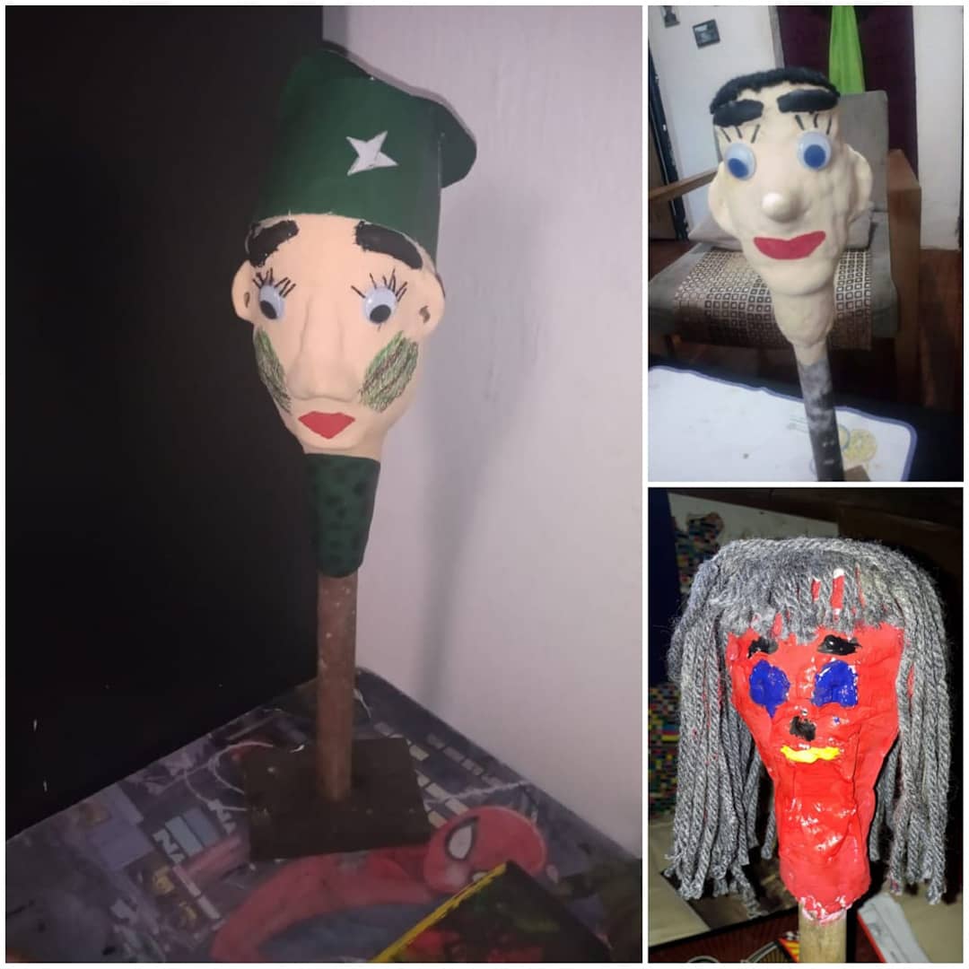 estemimo's tweet photo. Taller de títeres en material reciclado: Creatividad y Pertinencia Ambiental en tiempos de contingencia con #estemimo, niñ@s del municipio de Itagui felicitaciones por sus bellas creaciones.👏👏👏👏👏👏👏🎭🎭🎭🎭🎭 https://t.co/eYMt8vruPw