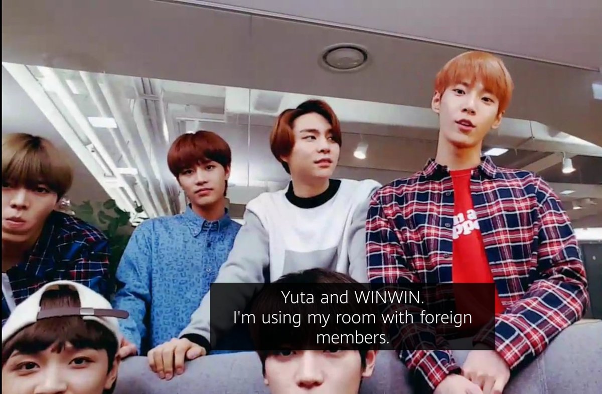 Dec 27, 2016 = 1st VLIVE with Doyoung Johnny [Limitless] (recent move) Floor AJaehyun JohnnyMark HaechanFloor BWinwin Yuta DoyoungTaeyong Taeilnote: floor numbers undisclosed http://vlive.tv/video/19700 