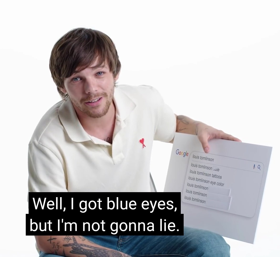 guille on X: Louis Tomlinson's eyes like this blue color palette