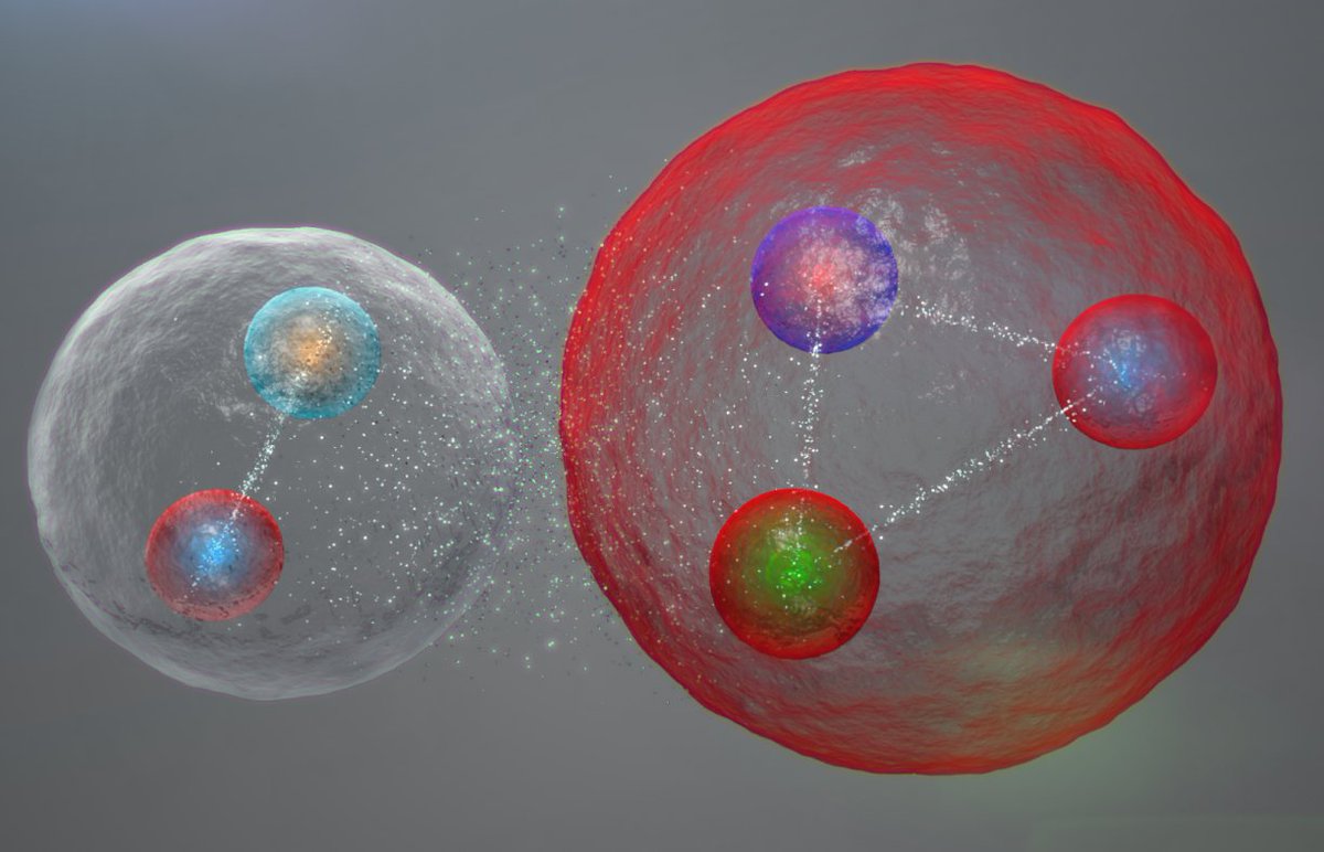 Or are they "molecules" (bound by the strong force), like the deuteron, which is a proton-neutron bound state.