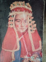 rajtaxak's tweet photo. ARYAN BRIDE of DAH HANU LADAKH INDIA. Full of colors and variation. Proud to be RLG. Today we need to save RLG of INDIA TOURISM from its own officials and Ministry to save tourism @narendramodi @PMOIndia @incredibleindia @tourismgoi INDIA is not only TAJ its endless. #saveguides https://t.co/tvbURjJPiy