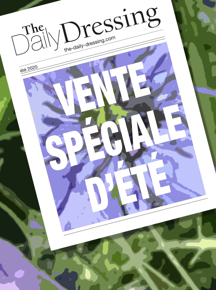 DailyDressing's tweet image. 3 bonnes raisons de se précipiter sur notre VENTE SPÉCIALE D'ÉTÉ 
    Une sélection de 30 marques de créateurs
    Des remises jusqu'à -90%
    Des prix doux, de 50€ à maximum 160€
Jusqu'au 6 juillet en ligne
&amp;gt;&amp;gt;bit.ly/31vRct1