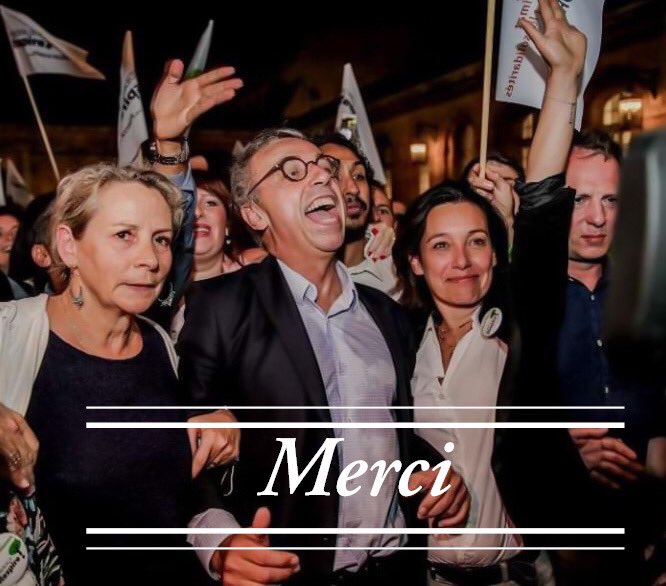 Un grand merci aux Bordelais, mais aussi à tous les militants et élus qui se sont engagés depuis des années pour permettre cette victoire Bordelaise #BordeauxRespire #Partisocialiste #Bordeaux #Municipales2020
