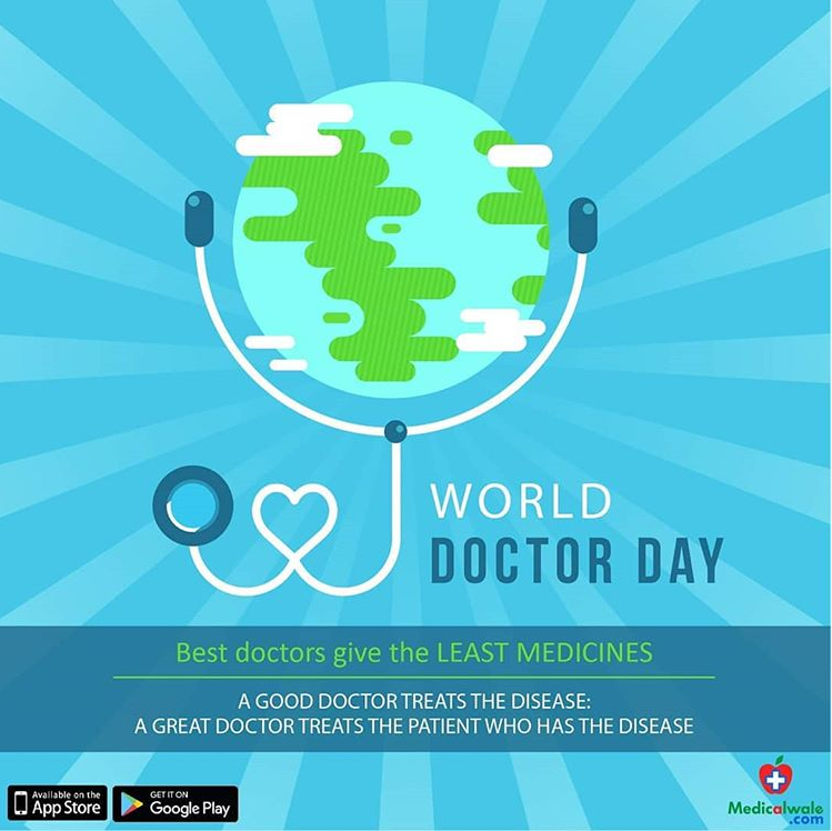 This Doctor's day we salute all our White Armour saviours, who serve society with their strong dedication!

You can find doctors from all specialisation on Medicalwale.com
Download the app- onelink.to/6uteje

#Medicalwale#Aapkehealthkasaathi #Worlddoctorsday